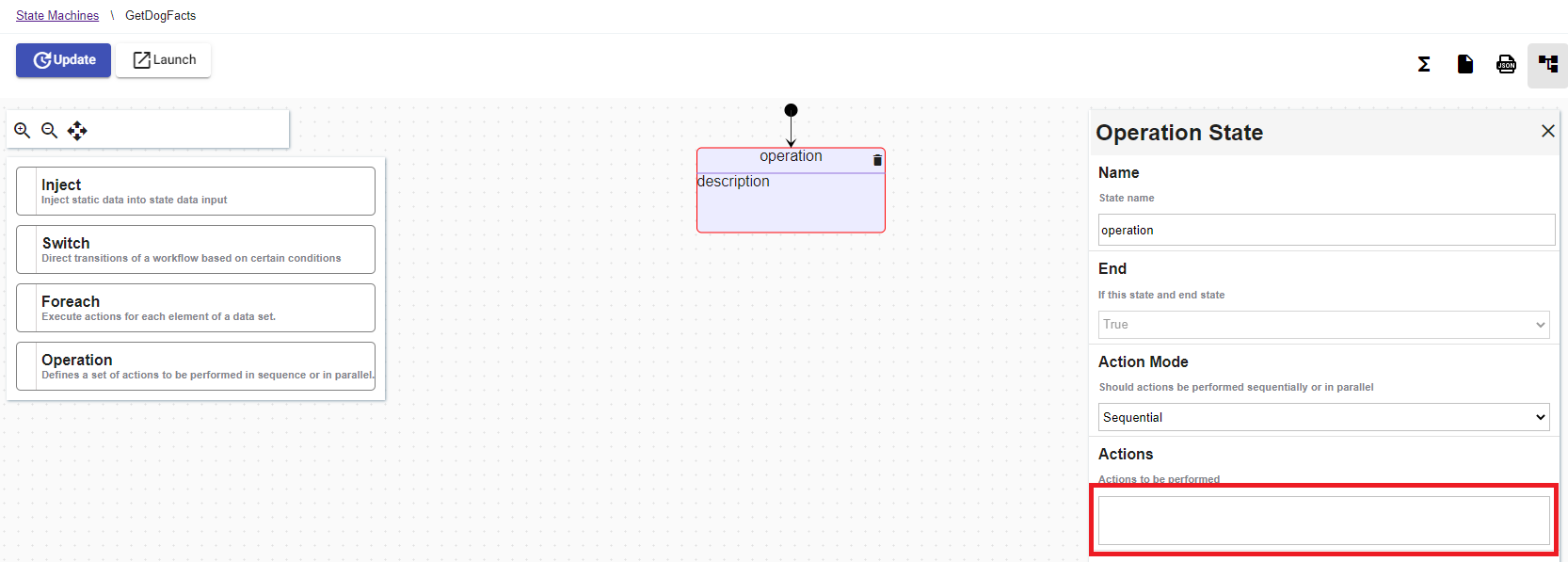Add action